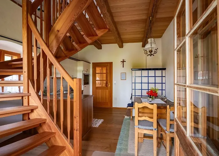 شقة Landlust-ferienhaus Am Rosenhof *